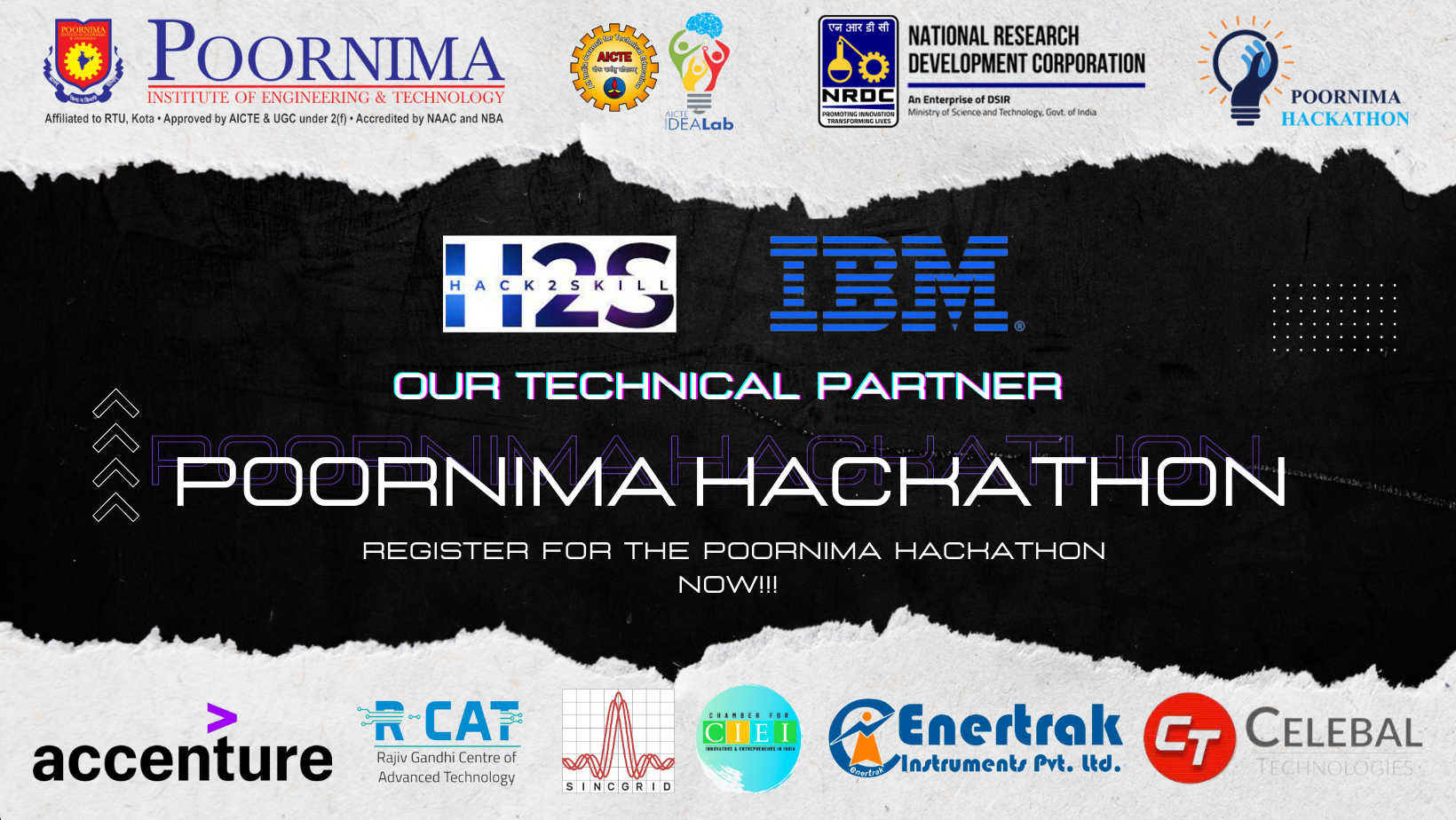 2nd Edition of Poornima Hackathon Hack2skill poornimahackathon